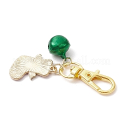 10Pcs 10 Styles Christmas Theme Alloy Enamel Pendant Decoration&nbsp;HJEW-JM03915