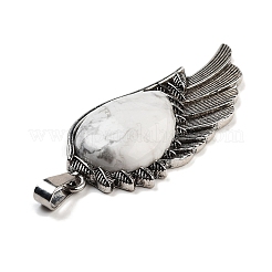 Natural Howlite Big Pendants&nbsp;G-G112-02AS-09
