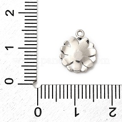 Brass Micro Pave Cubic Zirconia Pendants&nbsp;KK-A278-06P-03