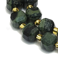 天然流紋岩ジャスパービーズ連  多面カット  キューブ  6.5~7.5x6.5~7.5x6.5~7.5mm  穴：1.2mm  約43~44個/連  15.35''~15.55''（39~39.5センチメートル）&nbsp;G-I376-D07-01