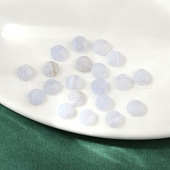 Natural Blue Lace Agate Cabochons&nbsp;G-B146-02B-6mm