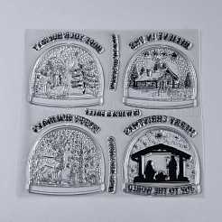 Plastic Stamps&nbsp;X-DIY-M010-B03