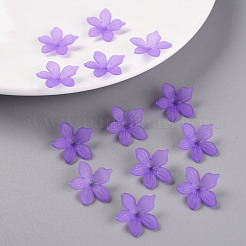 Frosted Acrylic Bead Caps&nbsp;MACR-S371-05A-747