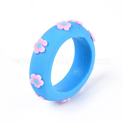 Handmade Polymer Clay Finger Rings&nbsp;CLAY-N013-26