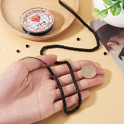 1 Strand Natural Black Onyx(Dyed & Heated) Beads Strands&nbsp;G-TA0002-95