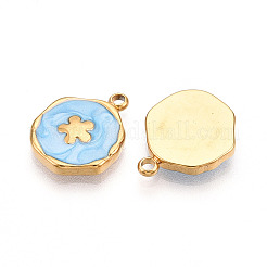 304 Stainless Steel Pendants&nbsp;STAS-N108-02B-G