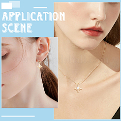 14Pcs Brass Micro Pave Cubic Zirconia Pendants&nbsp;KK-BBC0028-17