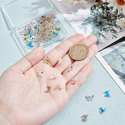 72Pcs 12 Colors 3D Resin Cabochons&nbsp;MRMJ-FI0001-01
