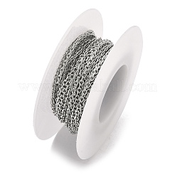 304 Stainless Steel Cable Chains&nbsp;CHS-K023-12P
