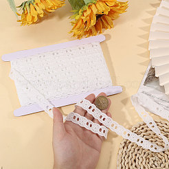 Flower Pattern Cotton Embroidery Lace Ribbon&nbsp;OCOR-CA0001-38A