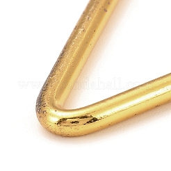 アイアン製フレームコネクター  DIYアクセサリー  スター  ライトゴールド  100x100x2.8mm  内径：97x97mm&nbsp;IFIN-D087-02C-KCG