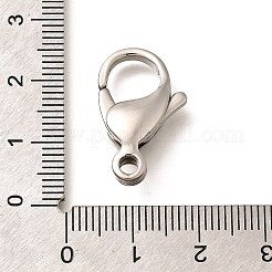 316 Stainless Steel Lobster Claw Clasps&nbsp;STAS-D288-09P
