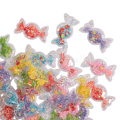 30Pcs 6 Color Plastic with Resin and Polymer Clay Accessories&nbsp;KY-CJ0001-35