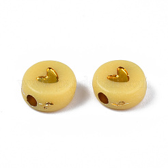 Opaque Acrylic Beads&nbsp;X-PACR-N006-50-A01