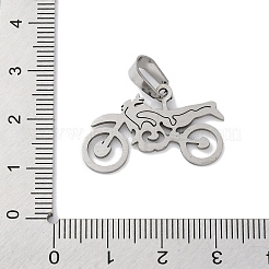 201 Stainless Steel Pendants&nbsp;STAS-Q342-25P