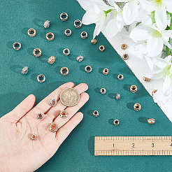 60Pcs 6 Style Brass Bead&nbsp;FIND-GO0001-49