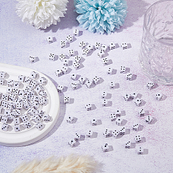 200Pcs Acrylic Beads&nbsp;FIND-DC0006-47