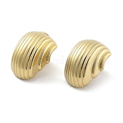 Ion Plating(IP) 304 Stainless Steel Stud Earrings&nbsp;EJEW-P258-28G