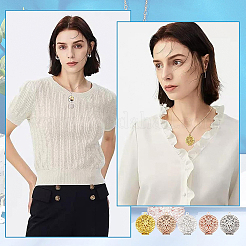 10Pcs 5 Colors Brass Diffuser Locket Pendants&nbsp;KK-BC0008-30