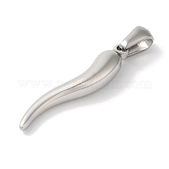 Non-Tarnish 304 Stainless Steel Pendants&nbsp;STAS-Z075-14P