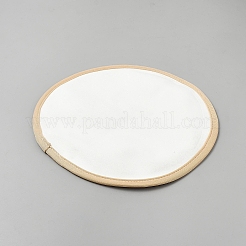 ポリエステル製ヒマシ油湿布パッド（胸用）  ラウンド  モカシン  240x2mm&nbsp;DIY-WH0759-28A
