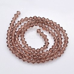 Bicone Glass Beads Strands&nbsp;EGLA-P016-3mm-03