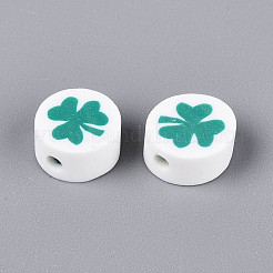 Handmade Polymer Clay Beads&nbsp;CLAY-T023-14
