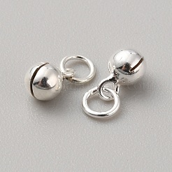 スターリングシルバーペンダント  鐘のチャーム  銀  6.6x4mm&nbsp;STER-WH0010-24A