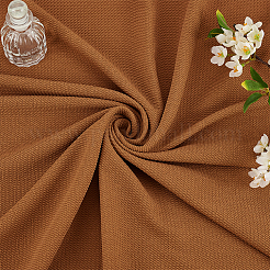 ポリエステル織物  DIYシーツ用  テーブルクロス  Tシャツ  ドレス  長方形  チョコレート  100x160x0.06cm&nbsp;DIY-WH0504-241C