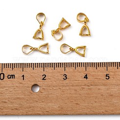真鍮のアイスピックピンチベイル  ゴールドカラー  9mm  穴：4x5mm&nbsp;KK-KK06-G