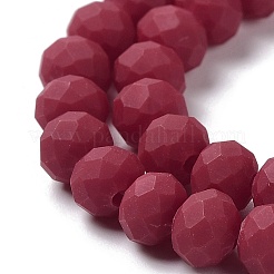 Glass Beads Strands&nbsp;EGLA-A034-P6mm-MD02