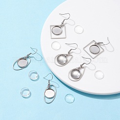 DIY Geometry Dangle Earrings Making Kit&nbsp;DIY-FS0002-82