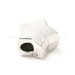 チベット風合金ビーズ  スター  アンティークシルバー  11x12x6.5mm  穴：3mm  約202個/500g&nbsp;PALLOY-P293-118AS