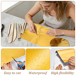 30Pcs Aluminum Foil Paper Sheets for Craft Engraving&nbsp;OFST-GA0001-09