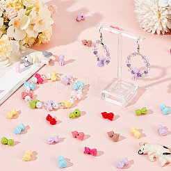 206Pcs Opaque Acrylic Kitten Beads&nbsp;MACR-SC0001-45