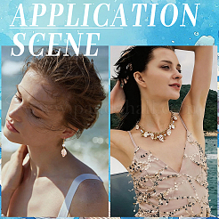 150g天然スパイラルシェルペンダント  貝殻の形のチャーム  チョコレート  16~29x11~18x9~17mm  穴：1.4mm&nbsp;SHEL-SC0002-12