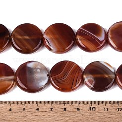 Dyed Natural Agate Beads Strands&nbsp;G-Q606-23F-A02