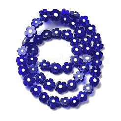 Handmade Millefiori Lampwork Beads Strands&nbsp;LAMP-F035-09M