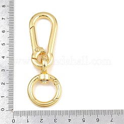 Brass Swivel Clasps&nbsp;KK-CBA78C7-01G