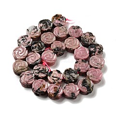 Natural Rhodonite Beads Strands&nbsp;G-D475-01L
