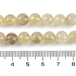 Natural Lemon Quartz(Heated) Beads Strands&nbsp;G-H062-A01-02