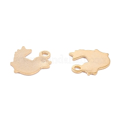 201 Stainless Steel Charms&nbsp;STAS-B001-41G