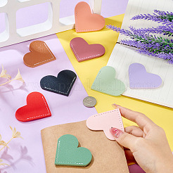 12Pcs 2 Styles Imitation Leather Book Corner Protectors&nbsp;AJEW-TA0001-99