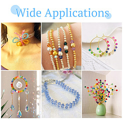 900Pcs 15 Colors Transparent Acrylic Beads&nbsp;TACR-TA0001-46