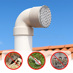 304 Stainless Steel Anti Rats Drain Outlet Filter&nbsp;STAS-WH0051-025B-P