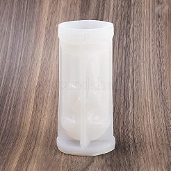 DIYキャンドルシリコンモールド  キャンドル作り用  コラム  ホワイト  58x57x124mm  内径：43x44mm&nbsp;SIMO-P014-01C