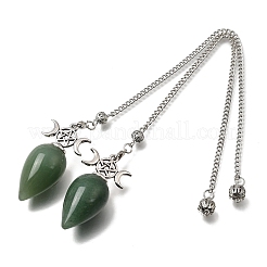 Natural Green Aventurine Dowsing Pendulum Pendants&nbsp;GG-CBA6D08-A10