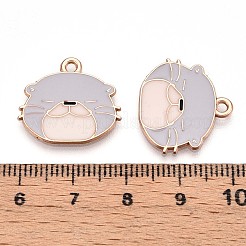 Alloy Enamel Pendants&nbsp;ENAM-T022-02A-01