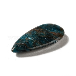 天然アパタイトのペンダント  ティアドロップチャーム  39~39.5x19~19.5x6.5~7mm  穴：1.2mm&nbsp;G-F731-04B