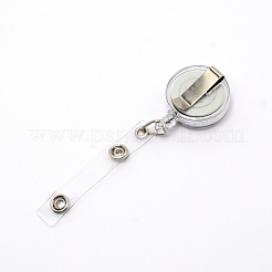 PVC Paw Badge Reel&nbsp;AJEW-WH0162-32D